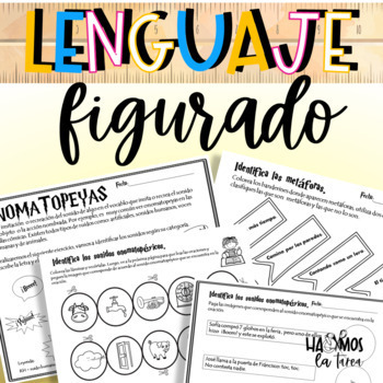 Preview of Lenguaje figurado | Spanish Worksheets