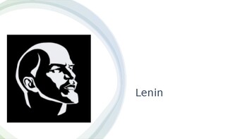 Preview of Lenin - Biography with Questions Presentation