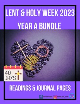 Preview of Lent & Holy Week 2023 Daily Readings & Reflections-Year A