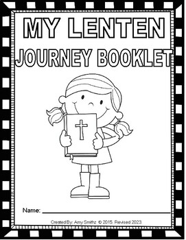 Preview of Lent Booklet - 80 pages - Holy Week Included ***Revised 2023***