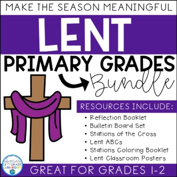 Preview of Lent Bundle | Primary Grades