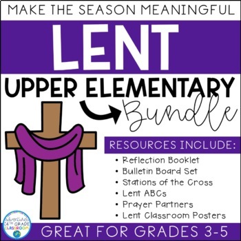 Preview of Lent Bundle | Upper Elementary