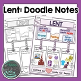 Lent Doodle Notes