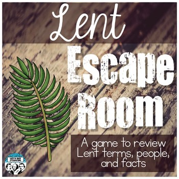 Preview of Lent Escape Room