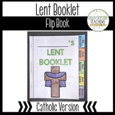 Lent Flipbook - Lent Tab Book - Catholic Version