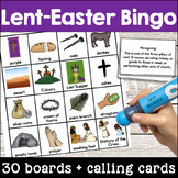 Lent, Holy Week, & Easter Bingo Game