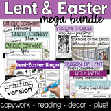 Lent, Holy Week, & Easter Catholic Big Bundle: PRINTING-on