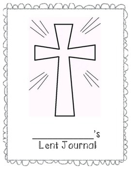 Preview of Lent Journal Cover