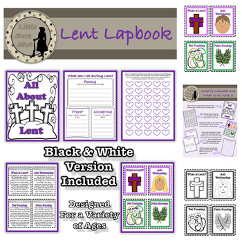 Preview of Lent Lapbook