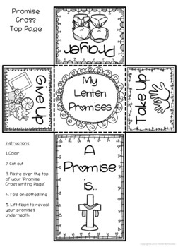 Lent ~ Lenten Promise Cross ~ Easter by Ponder and Possible | TpT