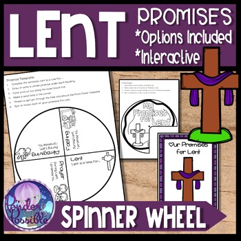 Preview of Ash Wednesday & Lent Promise Tomb Rock Spinner