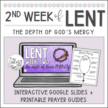 Preview of Lent Lesson: Week 2- The Depth of God's Mercy