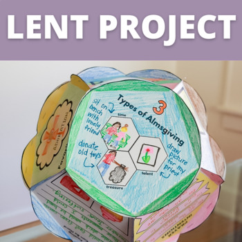 Preview of Lent Project Dodecahedron | Lenten Themes and Holy Week | Catholic Activity