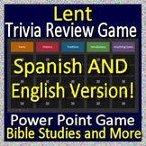 Lent Review Game Bilingual: Spanish + English Version Jueg