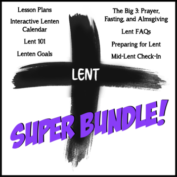 Preview of Lent - SUPER BUNDLE!
