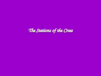 Preview of Lent & Stations of the Cross Catholic Religious Planning  Ash Wednesday Easter