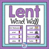 Lent Word Wall