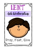 Lent Workbook FREE DEMO Ash Wednesday Coloured