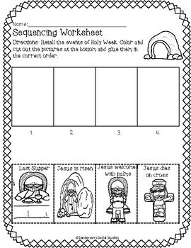 Lent Bundle: Worksheets and Activities by Sanderson's Social Studies