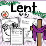 Lent Unit for Little Learners: Worksheets and Activities