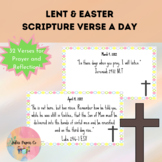 Lent and Easter Scripture Verse a Day Months of March and April