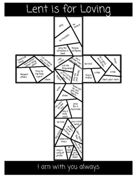 Preview of Lent is for Loving Cross