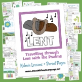 Lent through the Psalms - Kidmin lessons and Bible crafts + Family Lent study.