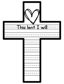 Preview of Lenten Cross