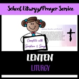 Lenten Prayer Service/Liturgy (Digital Download Include)