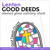 Lenten Stained Glass Good Deeds Chart