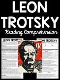 Leon Trotsky Biography Reading Comprehension Worksheet