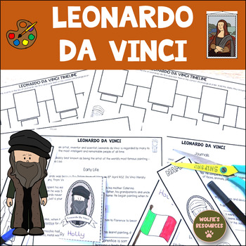 Preview of Leonardo Da Vinci | Activities and Power Point | Biography | Artist Art History