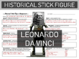 Leonardo Da Vinci Historical Stick Figure (Mini-biography)
