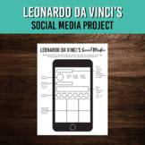 Leonardo Da Vinci Social Media Art and Writing Project | P