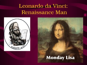 Preview of Leonardo Da Vinci's Primary Works.