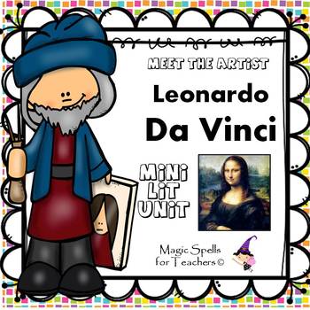 Preview of Leonardo da Vinci Activities - Davinci Artist Biography Unit 