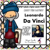 Leonardo da Vinci Activities - Davinci Artist Biography Unit 