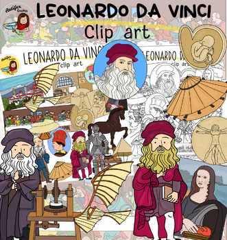 Preview of Leonardo da Vinci Clip Art