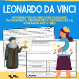 Leonardo da Vinci: Informational Reading Science Biography