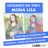 Leonardo da Vinci Group Work Poster - Mona Lisa (45.3 x 31.5 in)