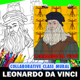 Leonardo da Vinci Perfect History Art Class Group Mural Co