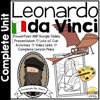 Preview of Leonardo da Vinci Unit