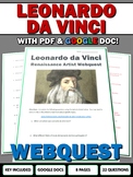Leonardo da Vinci - Webquest with Key (Google Doc Included)