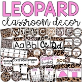 Leopard Classroom Decor Mega Bundle (NEW ITEMS ADDED)
