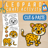 Leopard Craft | Jungle Animal Activities | Zoo Animal Craf