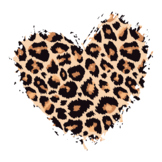 Leopard Heart PNG