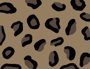 Leopard Print Google Slides Background/Template by Cassidy Smithson