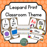 Leopard Classroom Decor Bundle