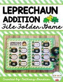 Leprechaun Addition File Folder Game