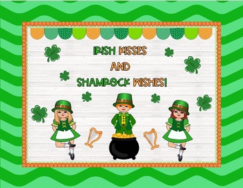 Preview of Leprechaun Bulletin Board - St. Patrick’s Day Bulletin Board Kit